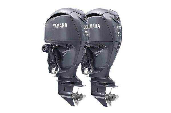 Twin 300 HP Yamaha Outboard For Sale