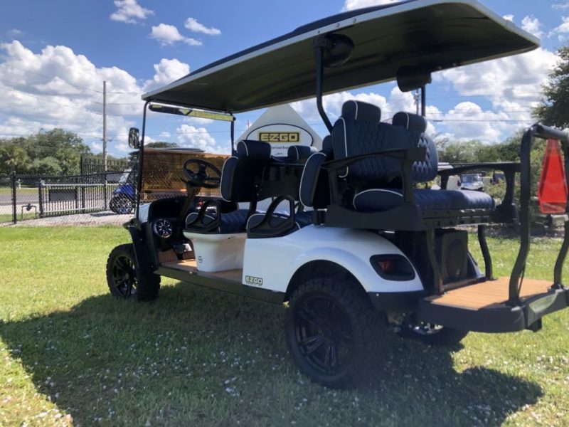 2021 E-Z-GO Express™ L6 Gas Bright White - Image 5