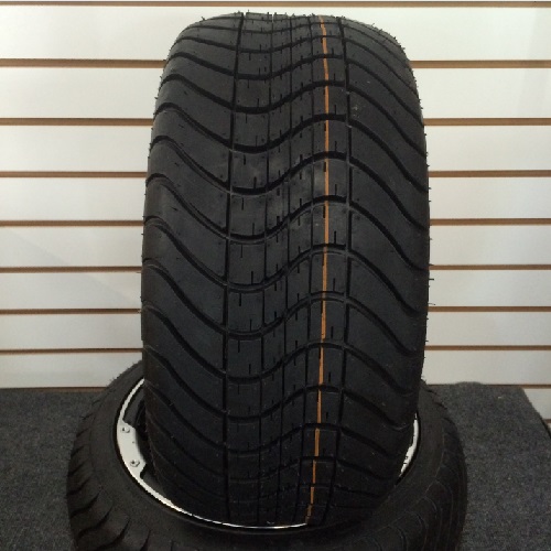 12″ Aluminum Golf Cart Wheel and Street Tire Combo